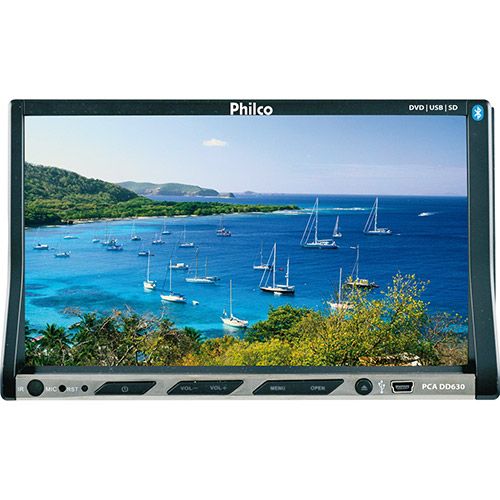 DVD Automotivo Philco PCA630 - Tela LCD 7", Bluetooth, Contr